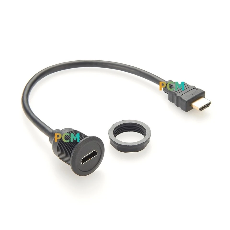 HDMI Female To Male Panel Mount Cable best